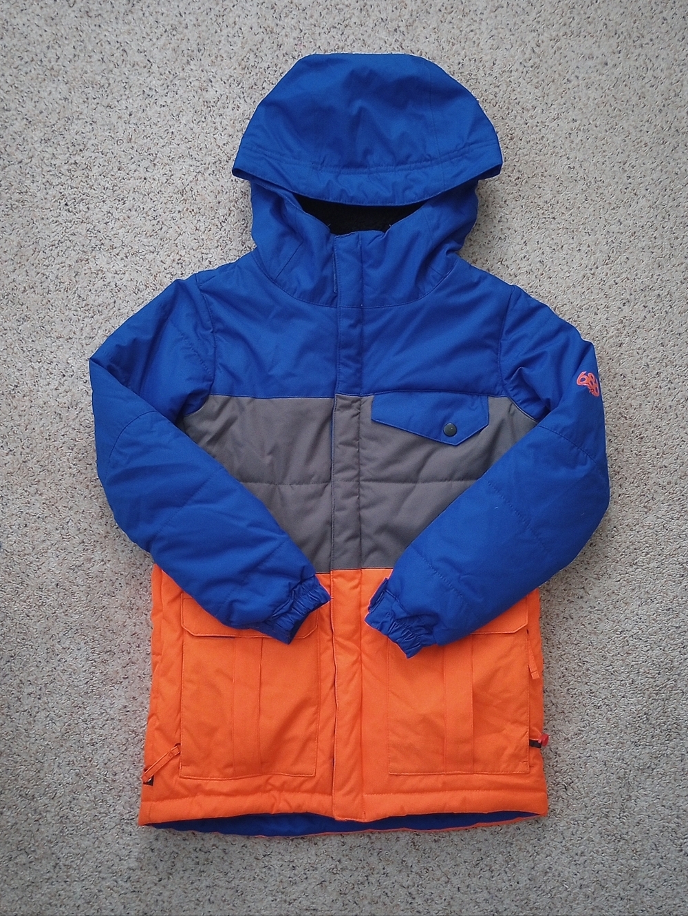 686 Boys Outdoor Jacket Hoodie Hiking Activewear Snowboarding Ski Medium